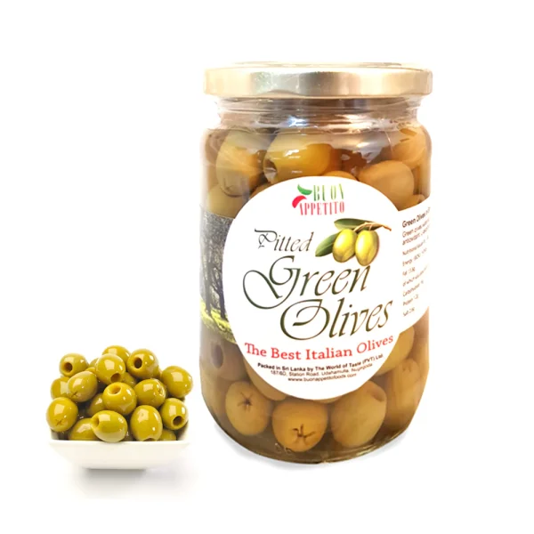 Pitted Green Olives